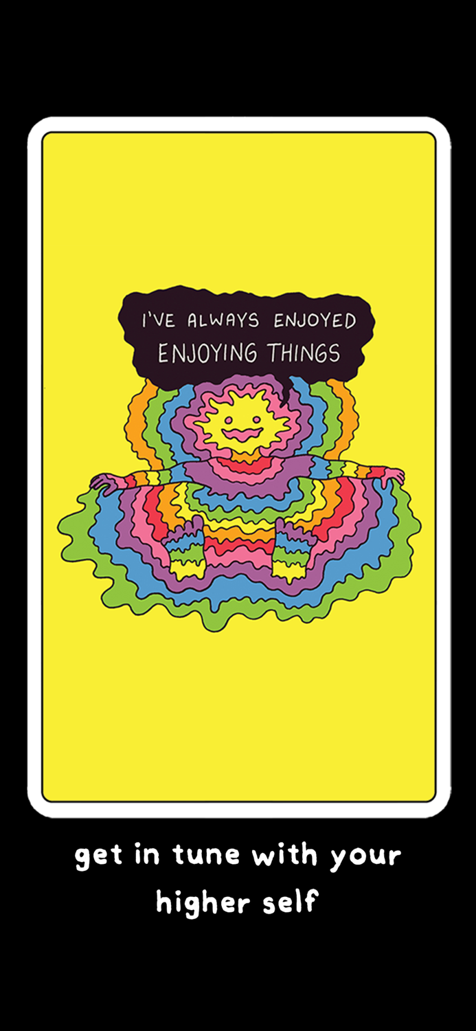 Rainbow Brainskull Oracle Deck