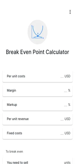Game screenshot Break Even Point - Calculator mod apk