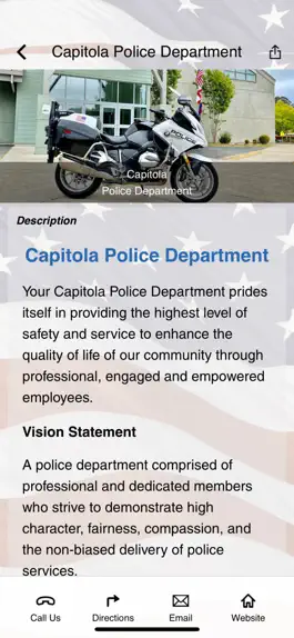 Game screenshot Capitola Police Department apk