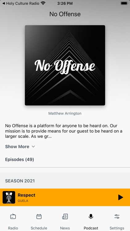 NO OFFENSE RADIO screenshot-3