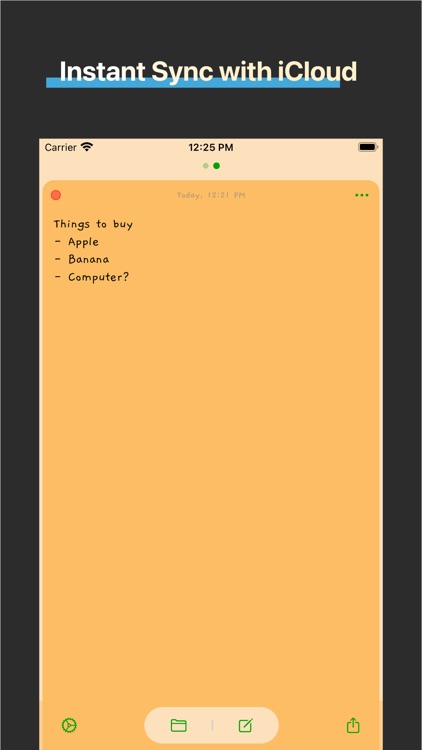 icloud sticky notes