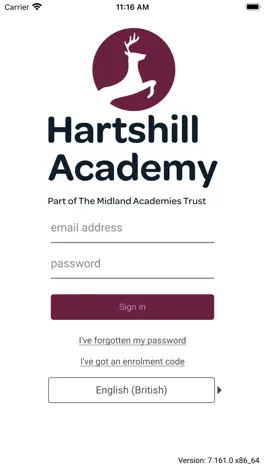 Game screenshot Hartshill Academy App mod apk