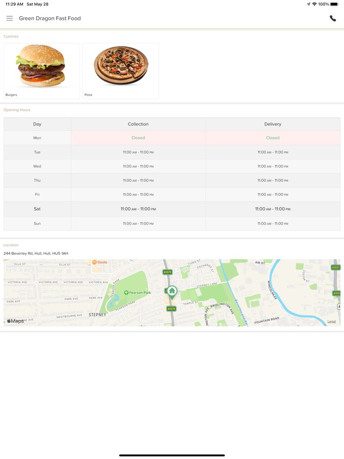 Green Dragon Fast Food