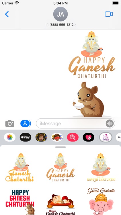 Ganesha Stickers