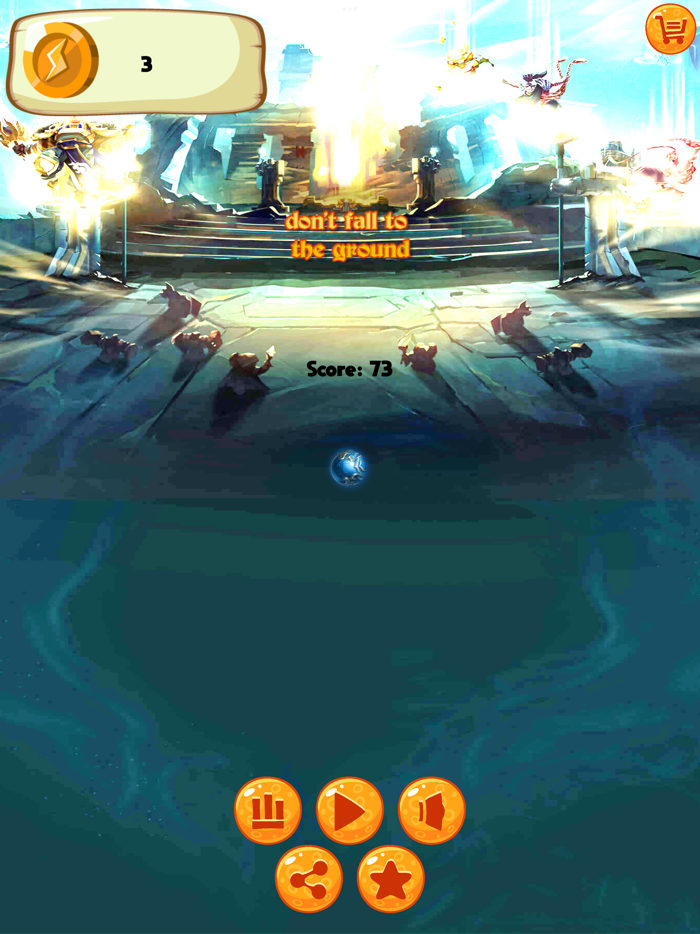 dont fall to the ground