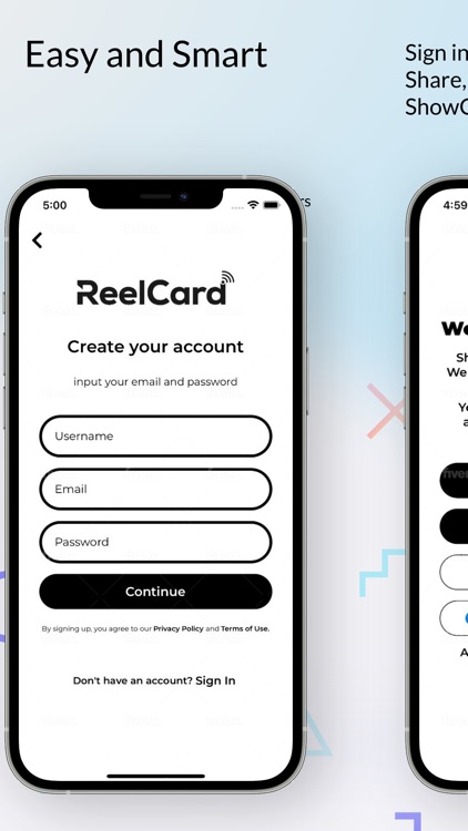 ReelCard Digital Business Card screenshot-3