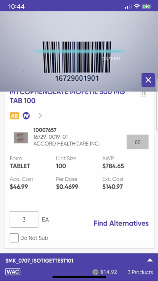 ABC Order HS Mobile by AmerisourceBergen Corporation (iOS Apps) — AppAgg
