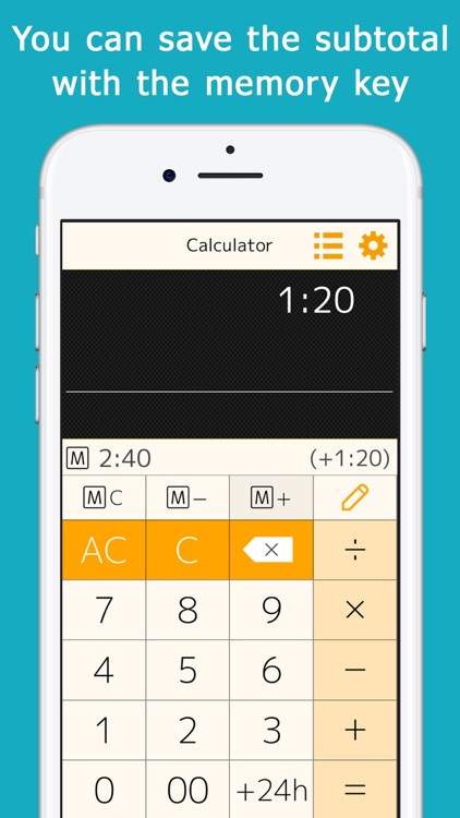 Time store calculator app