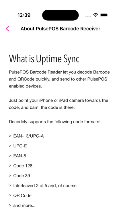 PulsePOS Barcode Reader screenshot-3