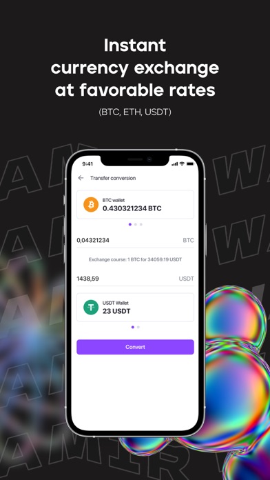 Bitcoin Crypto Wallet Amir screenshot 3