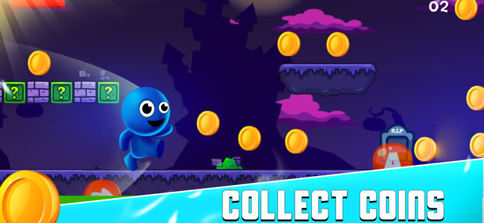 Super Blue Monster adventure