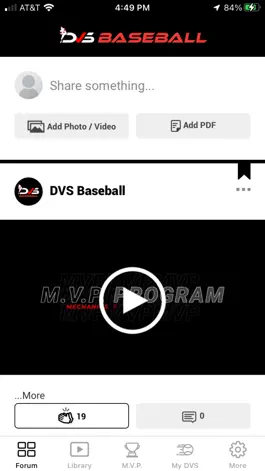 Game screenshot DVS Baseball MVP Program apk