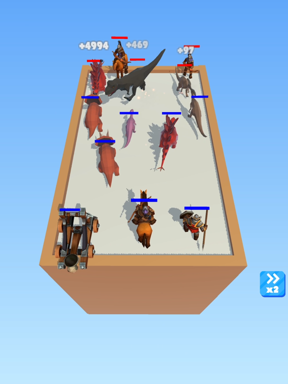 Merge Dino Fighters screenshot 2