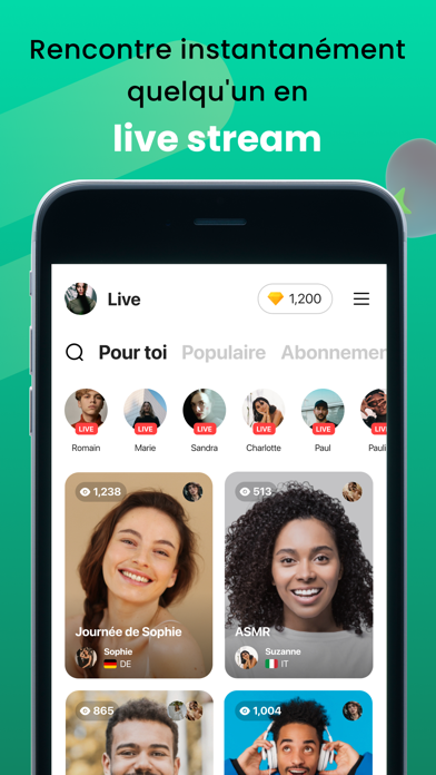Azar: Chat vidéo en live Azar: Chat vidéo en live