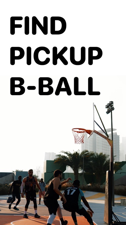 Pickup Basketball Games Nearby