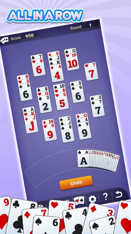 Solitaire: All in a row screenshot-3