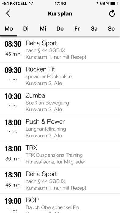 Seestern Fitnessclub Süd screenshot 4