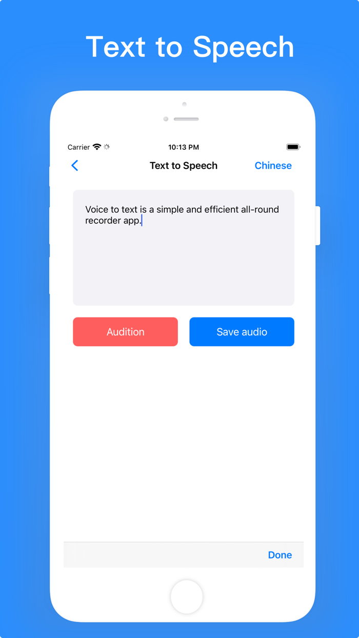 Voice to text - Voice recorder