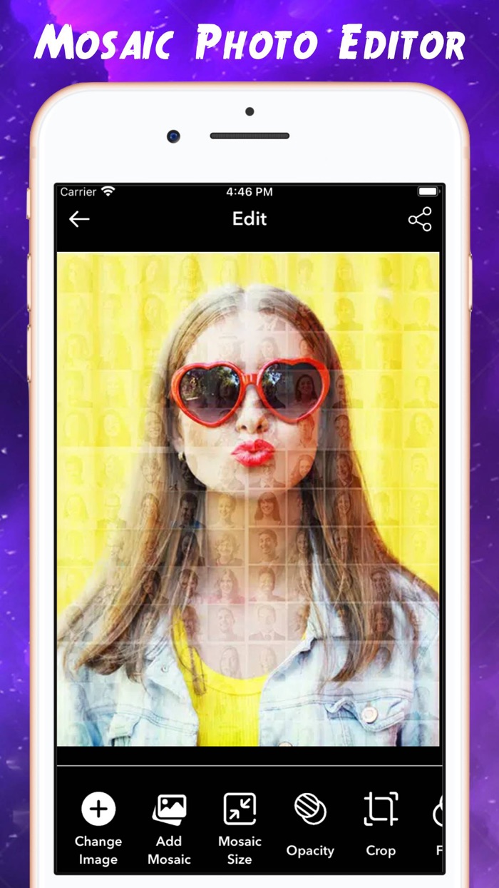 Mosaic Photo Editor