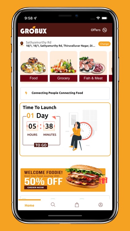 Grobux Online Food Delivery