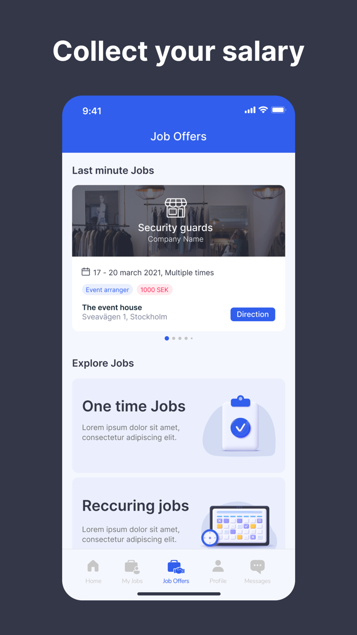 Safetly - Find guards easily
