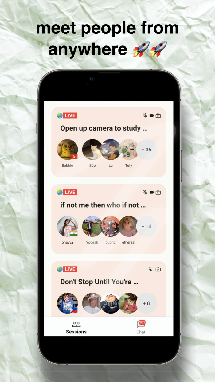 Bindr - Study  hang out