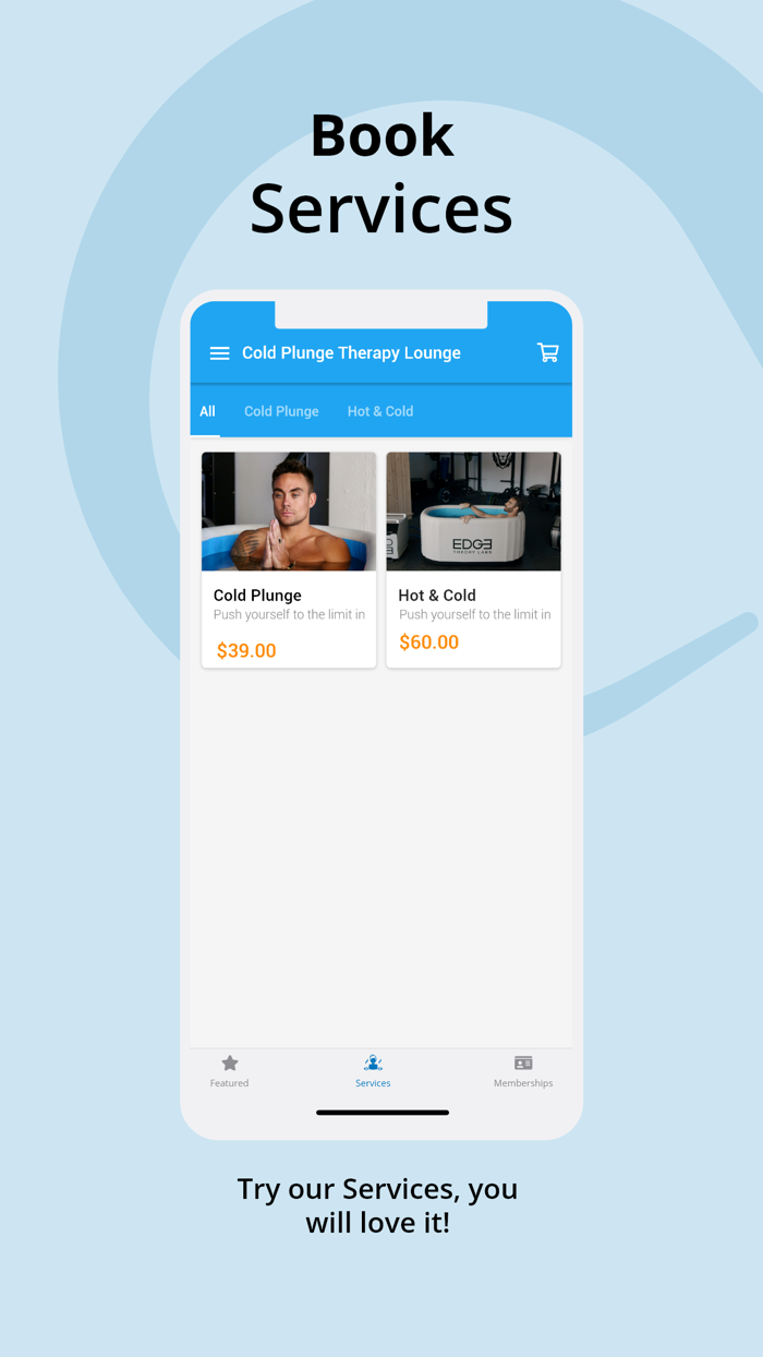 Cold Plunge Therapy Lounge