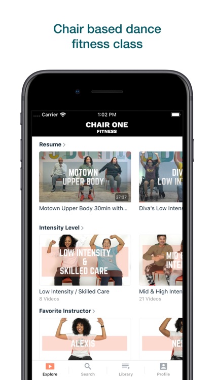 Chair One Fitness Workouts