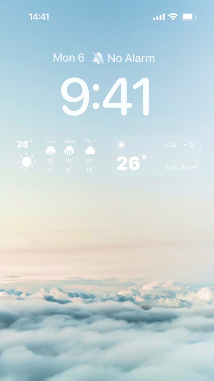 iWidget For Lock Screen