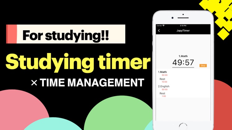 Studying timer: pomodoro study