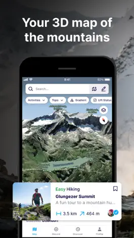 Game screenshot FATMAP: Ski, Hike, Bike mod apk