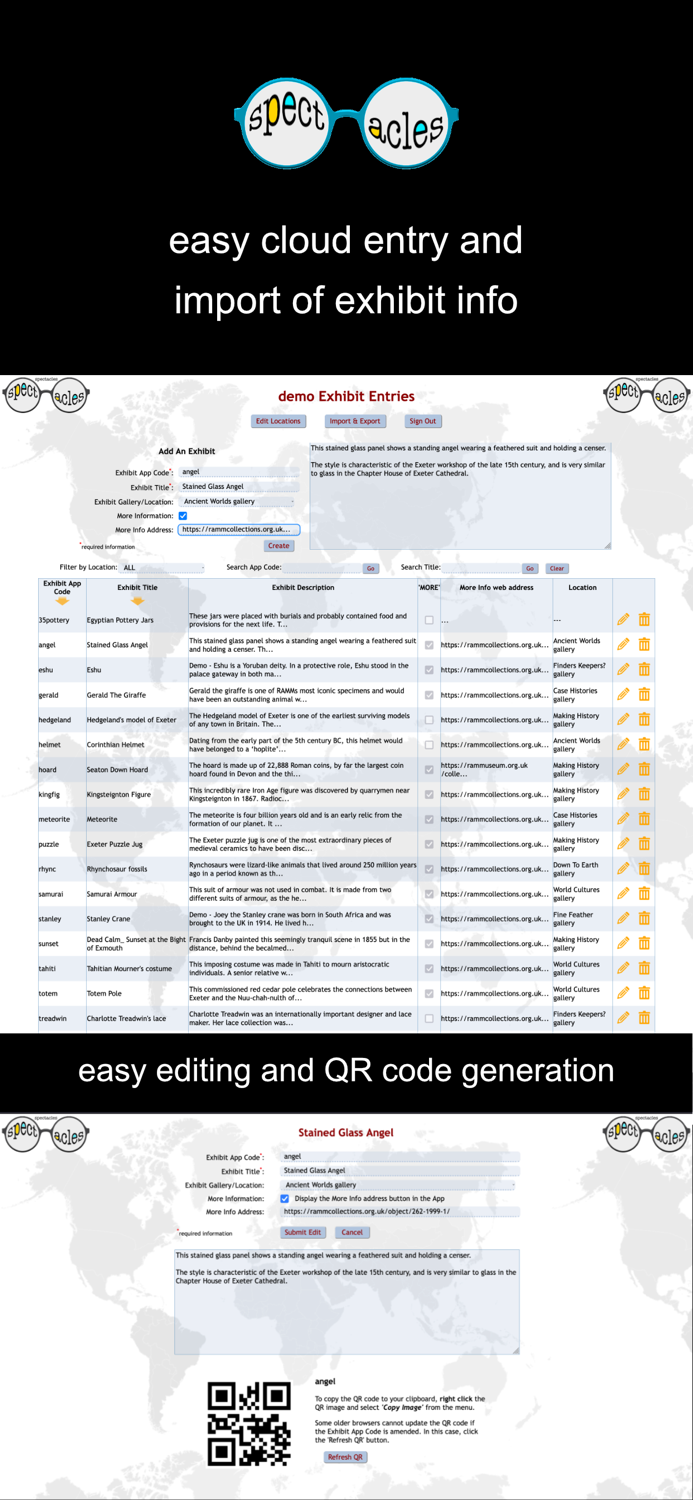Spectacles Demonstration