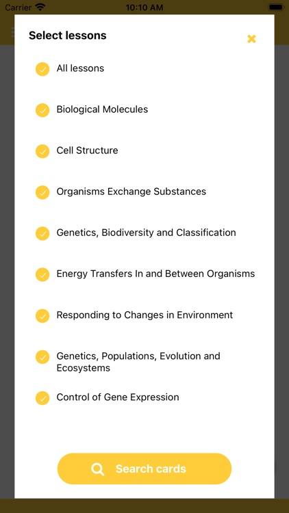 A-Level Biology Flashcards