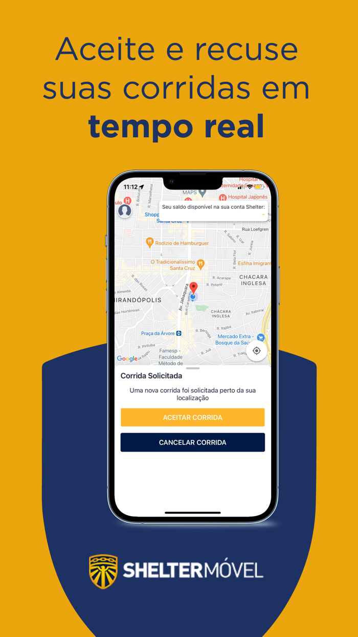 Shelter Móvel Motorista
