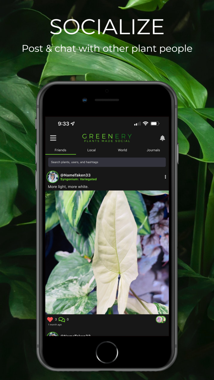 Greenery Plants Made Social