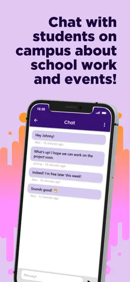 Game screenshot poetHQ - campus events & news apk