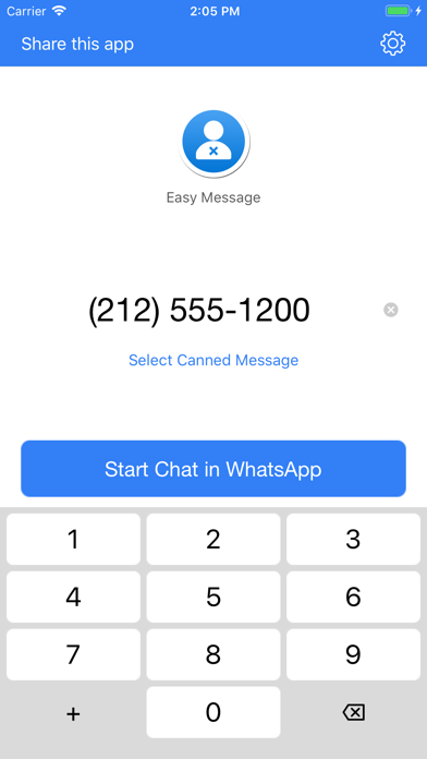 Easy Message for WhatsApp screenshot 2