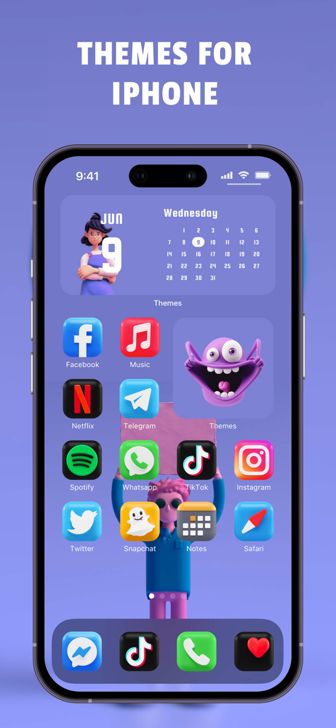 Dressy Widget, Icon,Theme 16