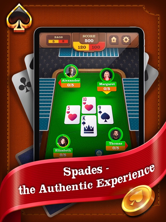 Télécharger Spades Classic Card Game pour iPhone / iPad sur l'App