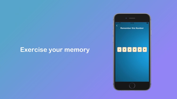 Exercise your memory