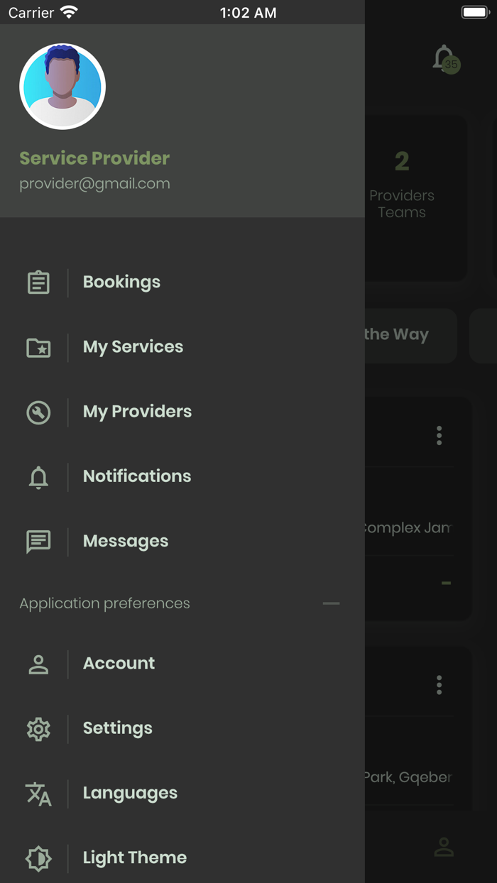 SA HOME SERVICES PROVIDER