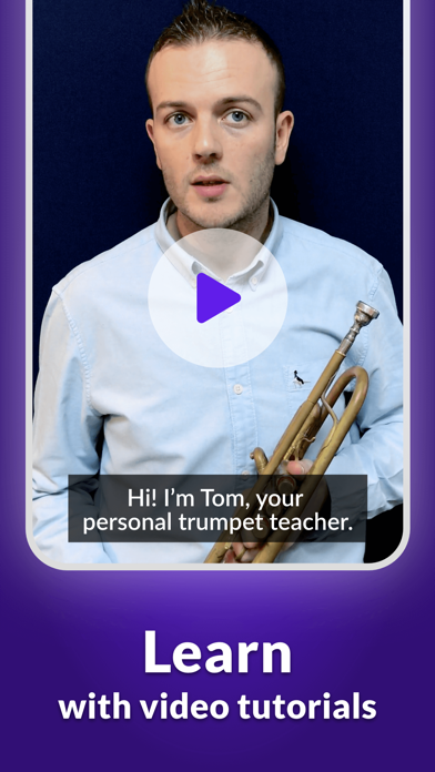 Trumpet Lessons - tonestro - ስክሪንሹት ምስል 3