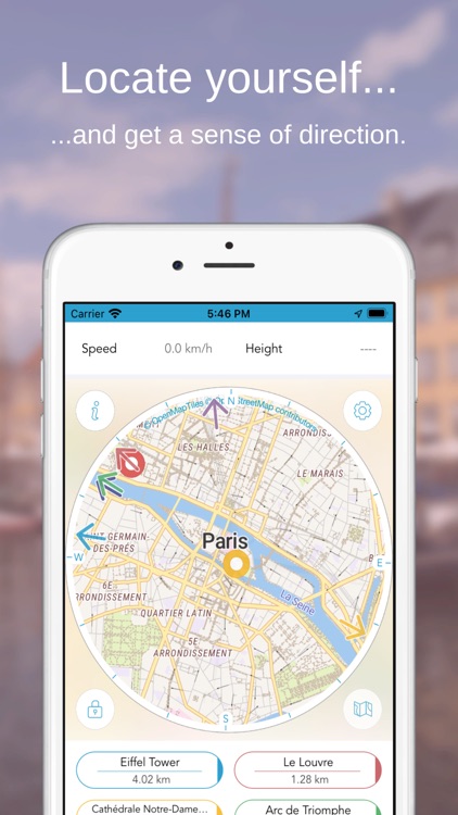 Paris on Foot : Offline Map