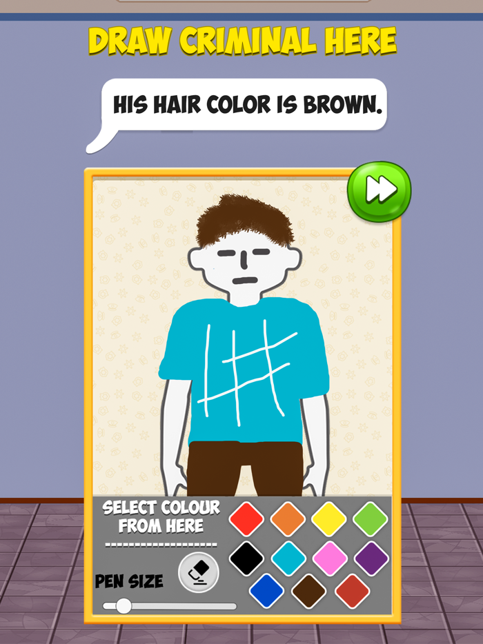 Find the Criminal Face Draw