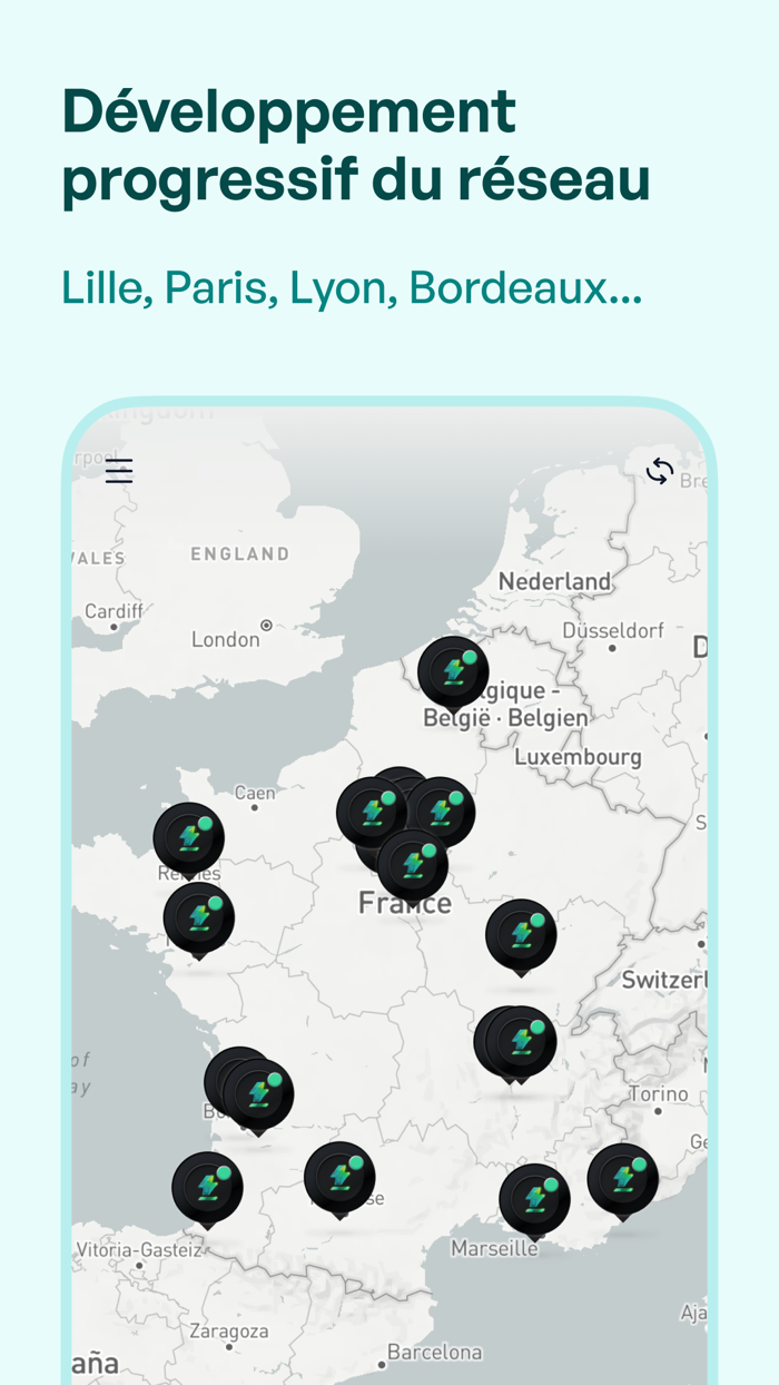Electra - Stations de recharge