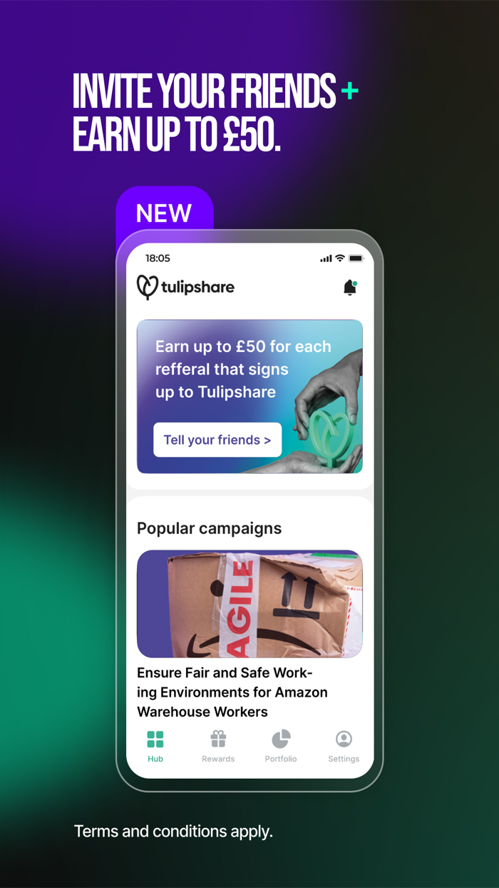 Tulipshare Invest with impact