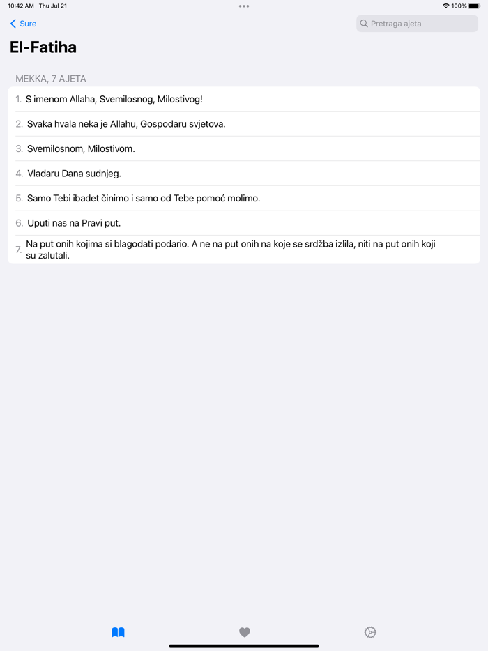 Prevod Kurana - Mehanović