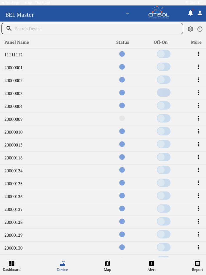 BELCitiSol Smart Lighting