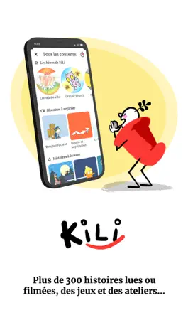 Game screenshot KiLi, l'appli des enfants apk