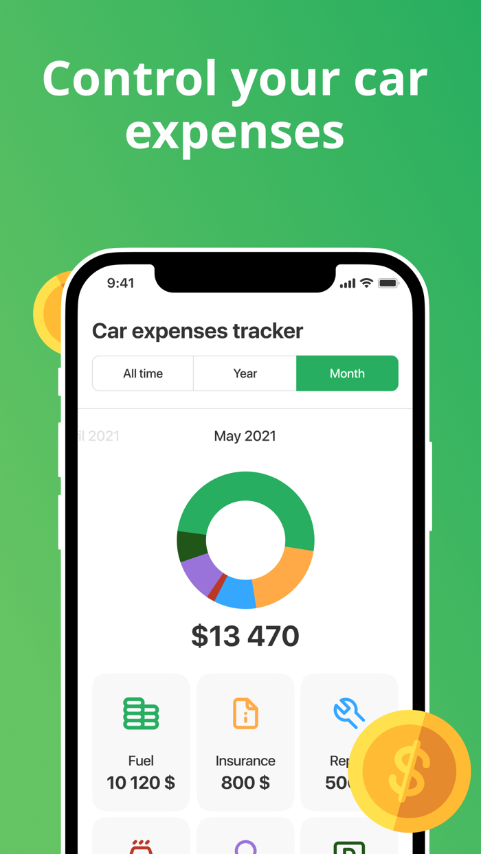 Auto expenses tracker